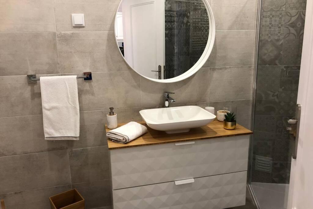 Le Modern' Apartment Albufeira Bagian luar foto